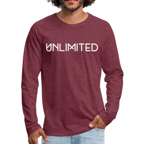 Men’s Graphic Shirt - Unlimited Long Sleeve Tee