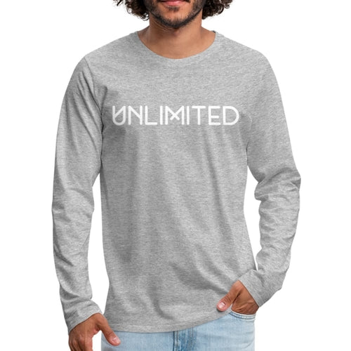 Men’s Graphic Shirt - Unlimited Long Sleeve Tee