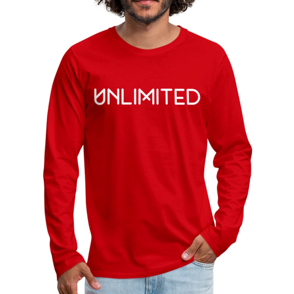 Men’s Graphic Shirt - Unlimited Long Sleeve Tee