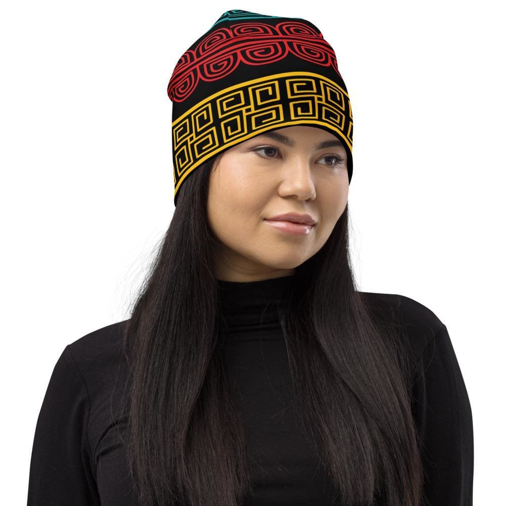 Beanie Hat - Multicolor Slouchy Beanie Men/women