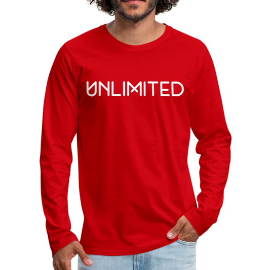 Men’s Graphic Shirt - Unlimited Long Sleeve Tee