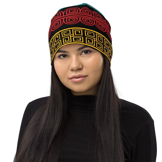 Beanie Hat - Multicolor Slouchy Beanie Men/women